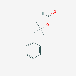 molecular formula C11H14O2 B154716 alpha,alpha-Dimethylphenethyl formate CAS No. 10058-43-2