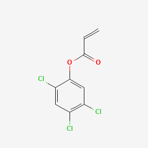 molecular formula C9H5Cl3O2 B15471782 2,4,5-Trichlorophenyl acrylate CAS No. 40952-23-6