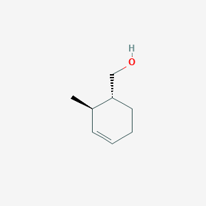 molecular formula C8H14O B15471810 [(1R,2R)-2-Methylcyclohex-3-en-1-yl]methanol CAS No. 50870-37-6