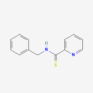 molecular formula C13H12N2S B15471840 N-benzylpyridine-2-carbothioamide CAS No. 52379-37-0