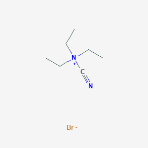 molecular formula C7H15BrN2 B15471921 N-Cyano-N,N-diethylethanaminium bromide CAS No. 51075-50-4
