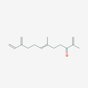 molecular formula C15H22O B15472045 2,6-Dimethyl-10-methylidenedodeca-1,6,11-trien-3-one CAS No. 51174-69-7