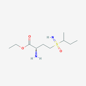 molecular formula C10H22N2O3S B154722 Buthionine sulfoximine ethyl ester CAS No. 131202-22-7