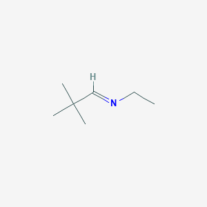 molecular formula C7H15N B15472325 Ethanamine, N-(2,2-dimethylpropylidene)- CAS No. 52135-87-2