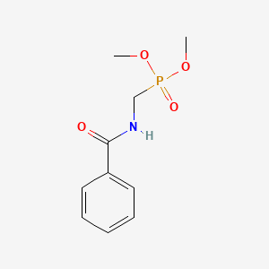 molecular formula C10H14NO4P B15472348 Dimethyl (benzamidomethyl)phosphonate CAS No. 51304-16-6