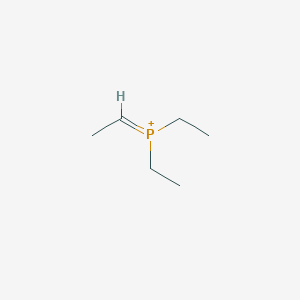 molecular formula C6H14P+ B15472355 Diethyl(ethylidene)phosphanium CAS No. 44514-33-2