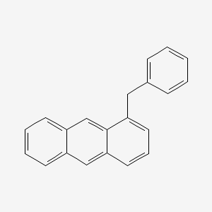 molecular formula C21H16 B15472357 1-Benzylanthracene CAS No. 50851-29-1