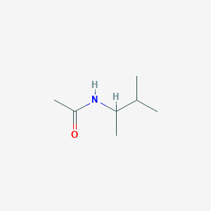 molecular formula C7H15NO B15472477 n-(3-Methylbutan-2-yl)acetamide CAS No. 40200-63-3
