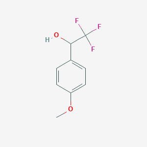 molecular formula C9H9F3O2 B154725 2,2,2-Trifluoro-1-(4-methoxyphenyl)ethanol CAS No. 1737-27-5