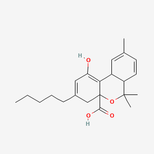 molecular formula C22H30O4 B15472548 Tetrahydrocanabinolic acid CAS No. 37347-91-4