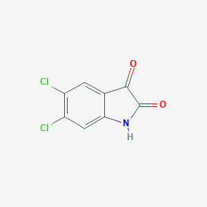molecular formula C8H3Cl2NO2 B154727 5,6-dichloro-1H-indole-2,3-dione CAS No. 1677-48-1