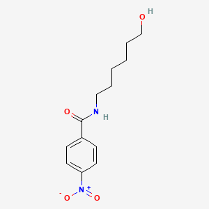 molecular formula C13H18N2O4 B15472711 N-(6-Hydroxyhexyl)-4-nitrobenzamide CAS No. 40248-39-3