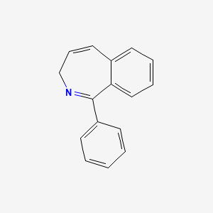 molecular formula C16H13N B15472723 1-Phenyl-3H-2-benzazepine CAS No. 52179-51-8
