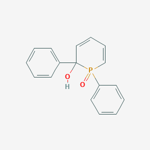 molecular formula C17H15O2P B15472843 2-Hydroxy-1,2-diphenyl-1,2-dihydro-1lambda~5~-phosphinin-1-one CAS No. 41902-18-5