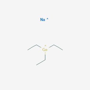 molecular formula C6H15GeNa B15472893 Sodium, (triethylgermyl)- CAS No. 43106-47-4
