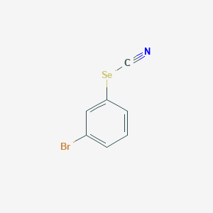 molecular formula C7H4BrNSe B15472975 3-Bromophenyl selenocyanate CAS No. 51694-17-8