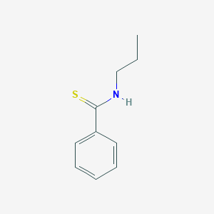 molecular formula C10H13NS B15473057 N-propylthiobenzamide CAS No. 39203-79-7