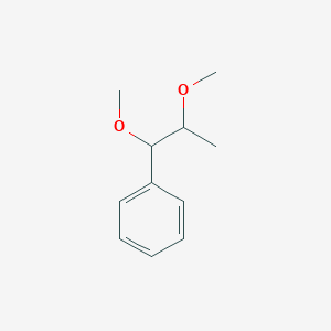 molecular formula C11H16O2 B15473061 (1,2-Dimethoxypropyl)benzene CAS No. 42746-57-6