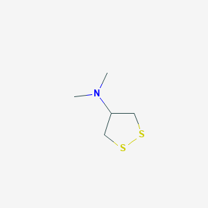 molecular formula C5H11NS2 B154731 Nereistoxin CAS No. 1631-58-9