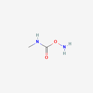 molecular formula C2H6N2O2 B15473119 Amino N-methylcarbamate CAS No. 42865-89-4