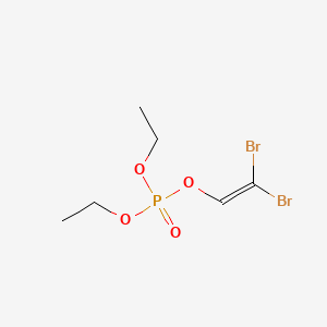 molecular formula C6H11Br2O4P B15473356 2,2-Dibromovinyl diethyl phosphate CAS No. 40805-94-5