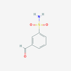 molecular formula C7H7NO3S B154734 3-Formylbenzenesulfonamide CAS No. 1778-37-6