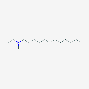 molecular formula C15H33N B15473464 N-Ethyl-N-methyldodecan-1-amine CAS No. 51278-11-6