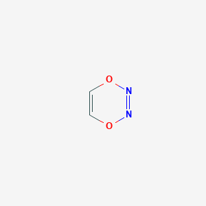 molecular formula C2H2N2O2 B15473499 1,4,2,3-Dioxadiazine CAS No. 37621-25-3