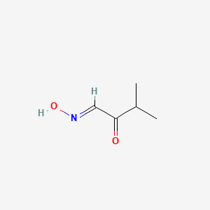 molecular formula C5H9NO2 B15473510 3-Methyl-2-oxobutanal 1-oxime CAS No. 50627-08-2
