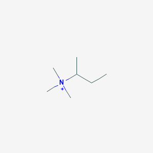molecular formula C7H18N+ B15473571 N,N,N-Trimethylbutan-2-aminium CAS No. 44637-48-1
