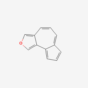 molecular formula C12H8O B15473585 Azuleno[4,5-c]furan CAS No. 51273-19-9