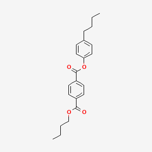 molecular formula C22H26O4 B15473617 Butyl 4-butylphenyl benzene-1,4-dicarboxylate CAS No. 42026-90-4
