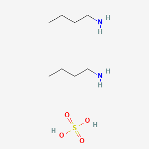 molecular formula C8H24N2O4S B15473773 Sulfuric acid, di(butylamine) salt CAS No. 39085-66-0