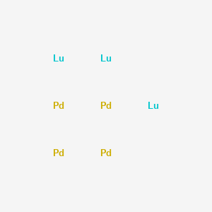 molecular formula Lu3Pd4 B15473874 Lutetium--palladium (3/4) CAS No. 51200-20-5