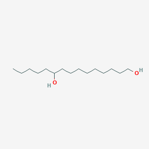 molecular formula C15H32O2 B15474076 Pentadecane-1,10-diol CAS No. 39516-46-6