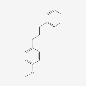 molecular formula C16H18O B15474275 1-Phenyl-3-(4-methoxyphenyl)propane CAS No. 40715-68-2