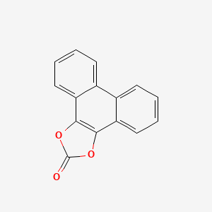 molecular formula C15H8O3 B15474343 Phenanthro[9,10-d]-1,3-dioxol-2-one CAS No. 36189-22-7