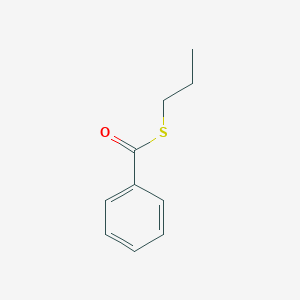 molecular formula C10H12OS B15474458 S-Propyl benzenecarbothioate CAS No. 39251-01-9