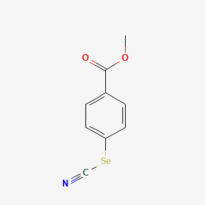 molecular formula C9H7NO2Se B15474585 Methyl 4-(selenocyanato)benzoate CAS No. 51694-13-4