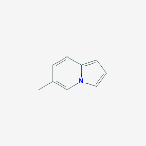 molecular formula C9H9N B154746 6-Methylindolizine CAS No. 1761-11-1