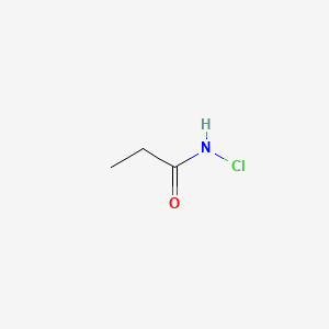 molecular formula C3H6ClNO B15474663 N-Chloropropanamide CAS No. 36448-95-0