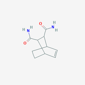 molecular formula C10H14N2O2 B15474776 Bicyclo[2.2.2]oct-2-ene-7,8-dicarboxamide CAS No. 40794-07-8