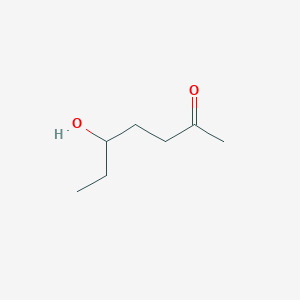 molecular formula C7H14O2 B15474867 5-Hydroxyheptan-2-one CAS No. 37902-41-3