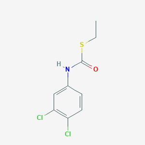molecular formula C9H9Cl2NOS B15474943 S-Ethyl (3,4-dichlorophenyl)carbamothioate CAS No. 39078-01-8