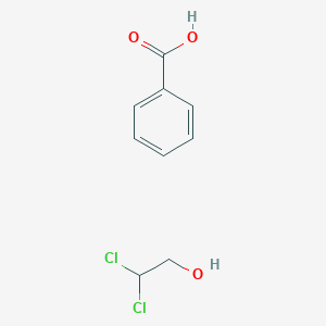 molecular formula C9H10Cl2O3 B15474952 Benzoic acid;2,2-dichloroethanol CAS No. 37934-98-8