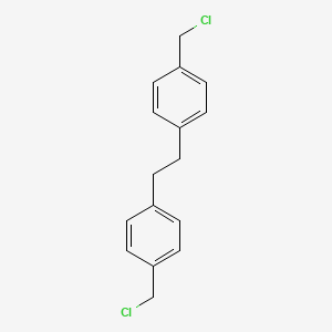 molecular formula C16H16Cl2 B15475041 4,4'-Dichlormethyl-bibenzyl CAS No. 38058-86-5
