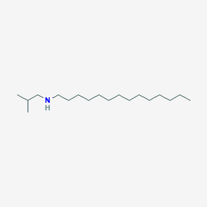 molecular formula C18H39N B15475364 N-(2-Methylpropyl)tetradecan-1-amine CAS No. 36555-71-2