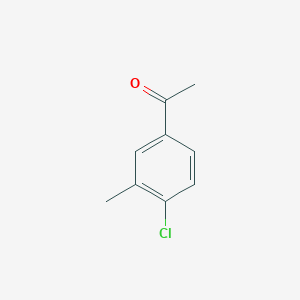molecular formula C9H9ClO B154754 1-(4-Chloro-3-methylphenyl)ethanone CAS No. 37074-39-8