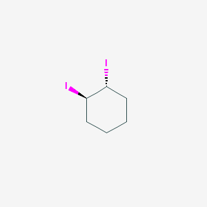 molecular formula C6H10I2 B15475461 (1R,2R)-1,2-Diiodocyclohexane CAS No. 38706-80-8