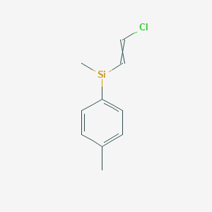 molecular formula C10H12ClSi B15475525 CID 78062965 